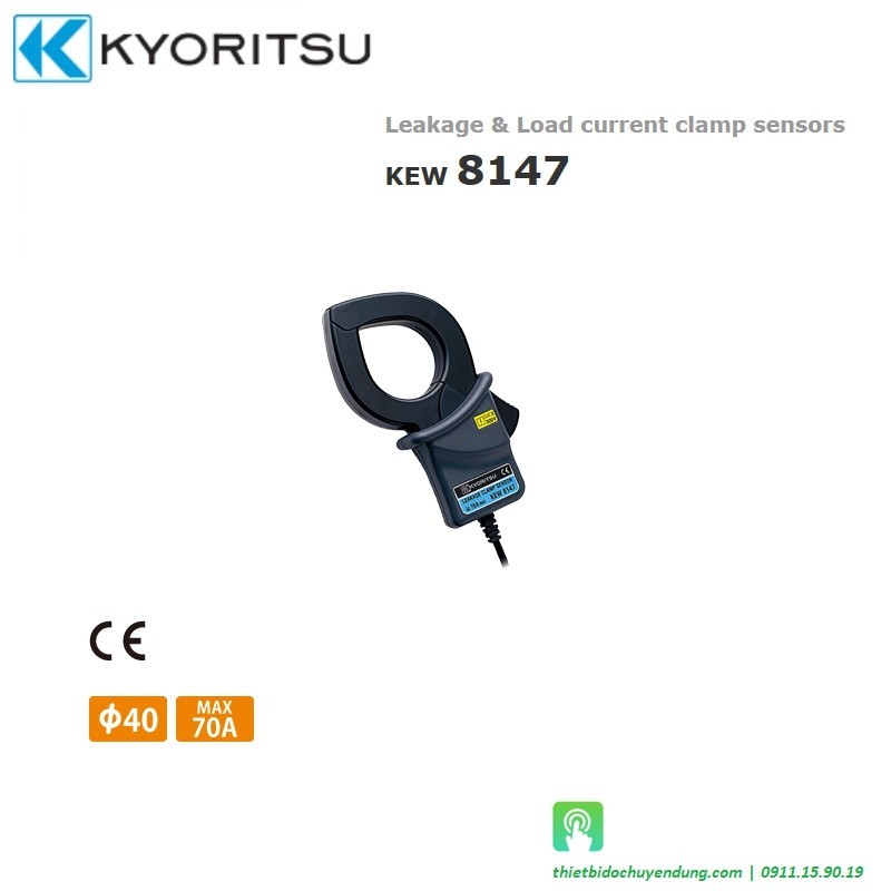 Kyoritsu KEW 8147 - Cảm biến đo dòng AC & dòng rò