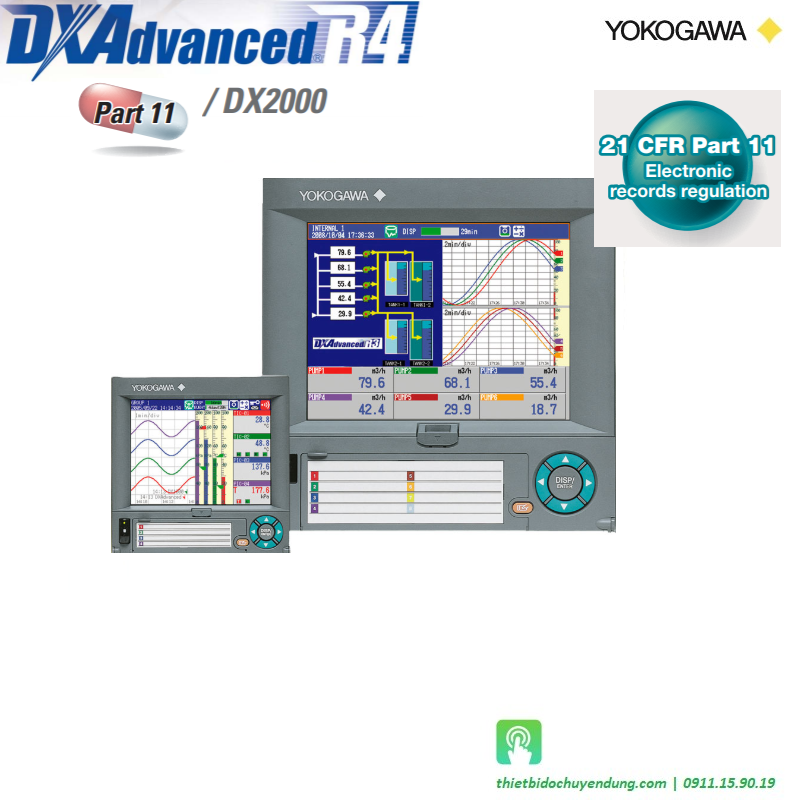 Yokogawa DX2000 - Button Operated Panel Mount Recorder