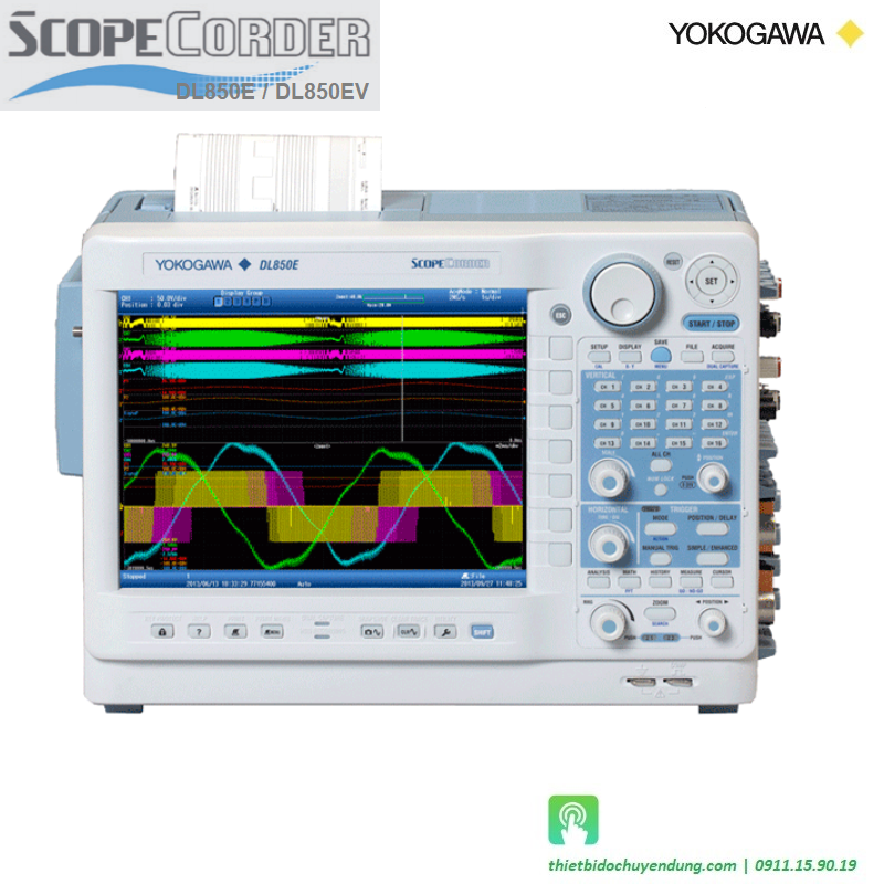 Yokogawa DL850E / DL850EV - ScopeCorder