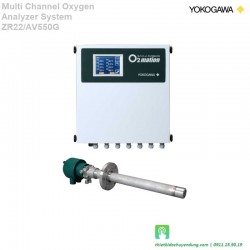 Yokogawa ZR22 & AV550G - Hệ thống phân tích đo khí O2 lò đốt đa kênh