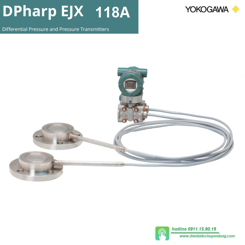 Yokogawa EJX 118A - Cảm biến đo áp suất chênh áp