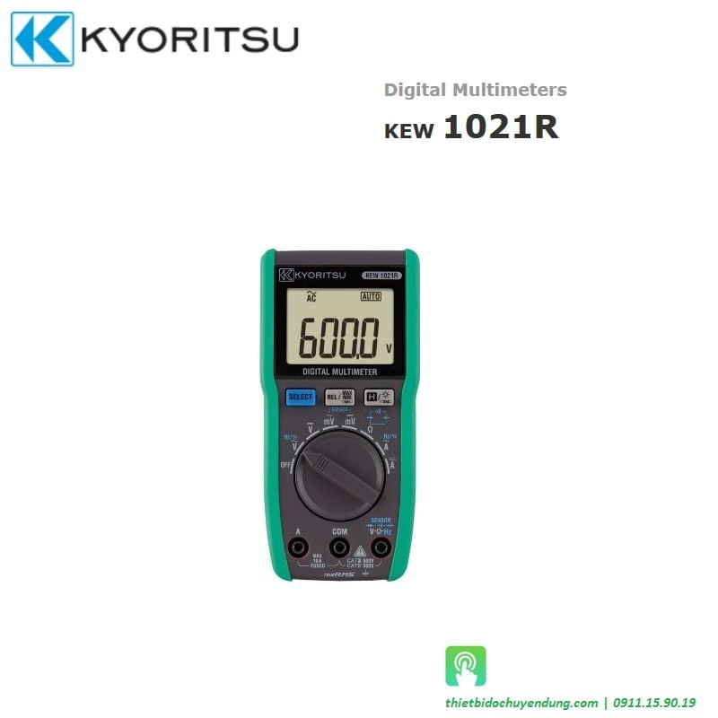 Kyoritsu KEW 1021R  - Thiết bị đo đa thông số điện VOM