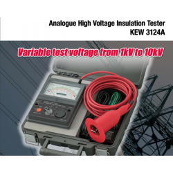 Kyoritsu KEW 3124A - High Voltage Insulation Tester